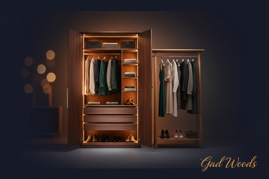 Modern wardrobe - clothes closet