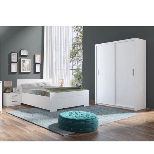 غرفة نوم اطفال لون ابيض-GW-BedR-2