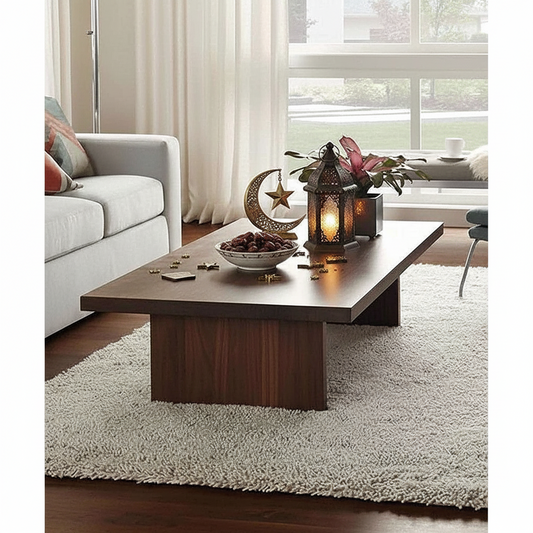 ترابيزة ركنة مودرن خشب بني - ترابيزة قهوة مودرن ترابيزة قهوة خشب